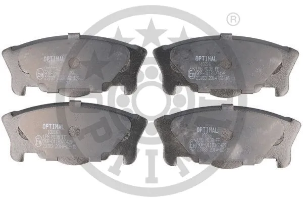 Brake Pad Set, disc brake (BP-10216)