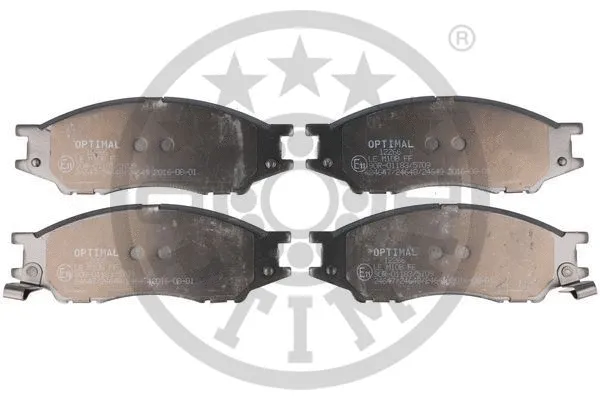 Brake Pad Set, disc brake (12266)