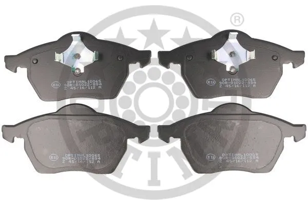 Brake Pad Set, disc brake (10065)