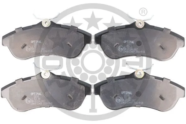 Brake Pad Set, disc brake (88000)