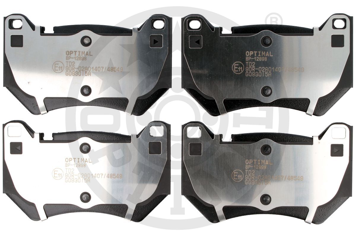Brake Pad Set, disc brake (BP-12898)