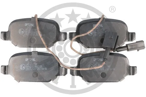 Brake Pad Set, disc brake (12637)
