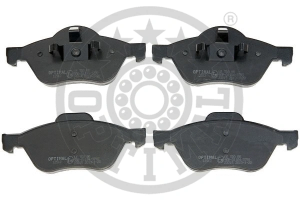 Brake Pad Set, disc brake (12512)
