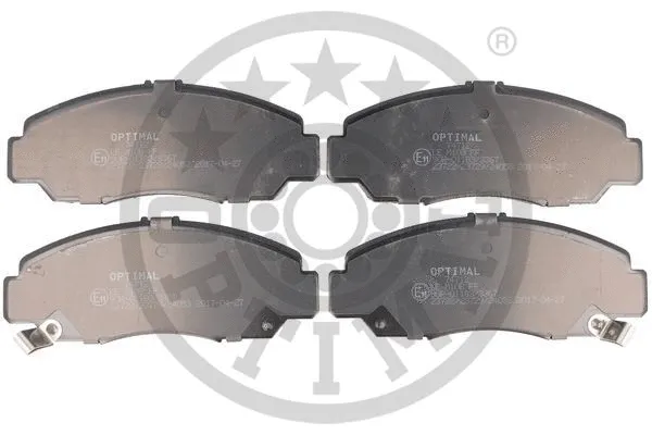 Brake Pad Set, disc brake (74712)