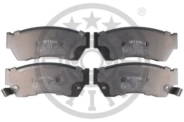 Brake Pad Set, disc brake (9495)