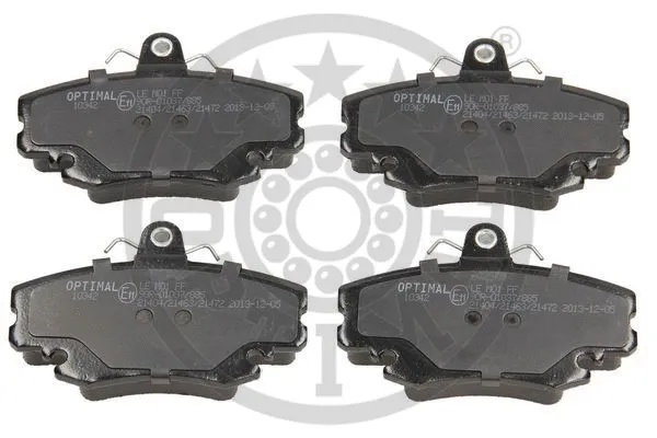 Brake Pad Set, disc brake (10342)