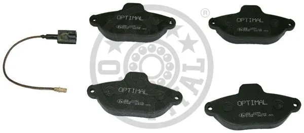 Brake Pad Set, disc brake (12332)