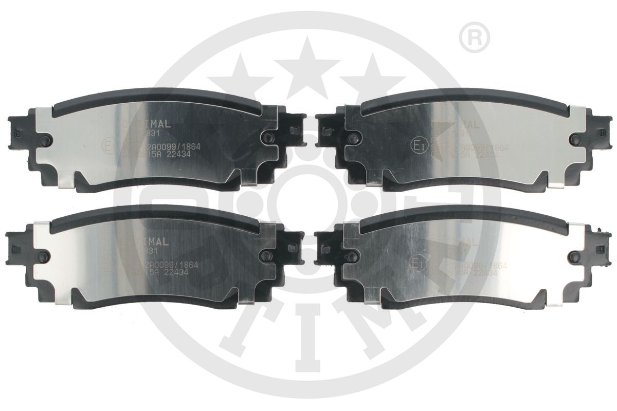 Brake Pad Set, disc brake (BP-12831)
