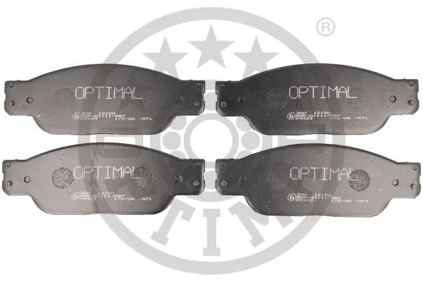 Brake Pad Set, disc brake (12150)