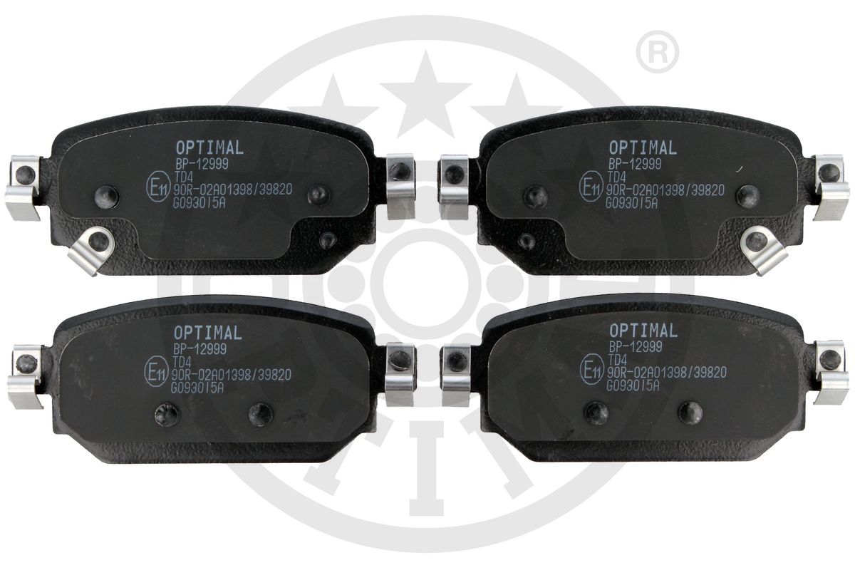 Brake Pad Set, disc brake (BP-12999)