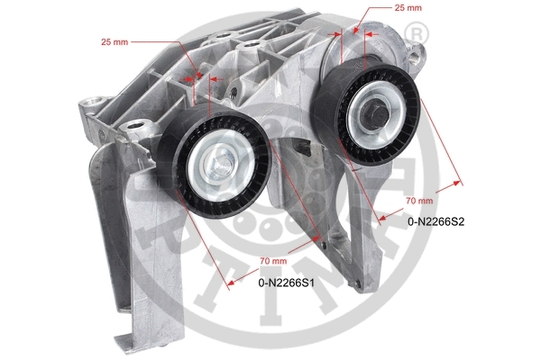 Belt Tensioner, V-ribbed belt (0-N2266)