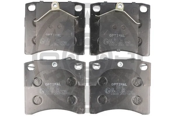 Brake Pad Set, disc brake (10111)