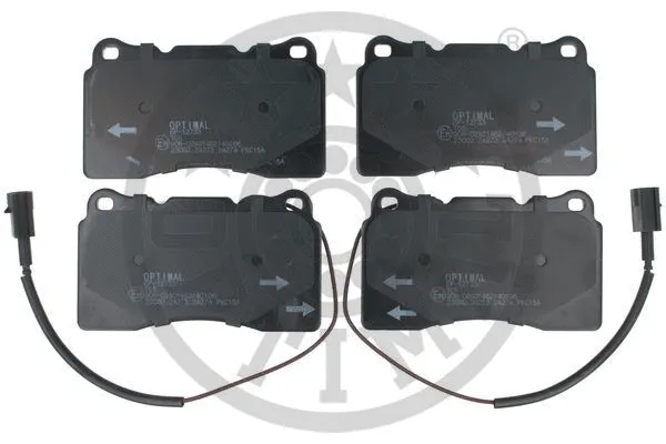 Brake Pad Set, disc brake (12733)