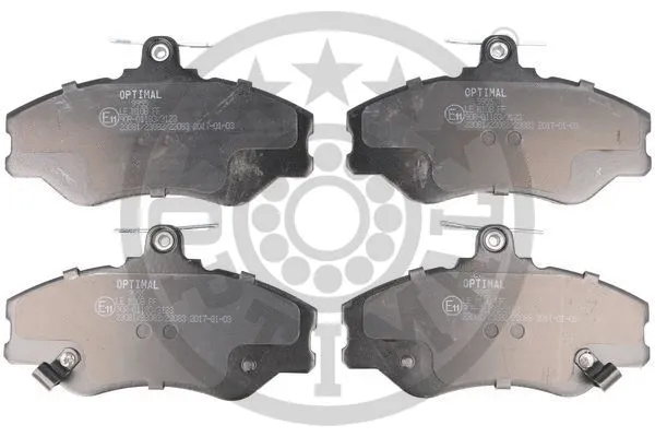 Brake Pad Set, disc brake (BP-09955)