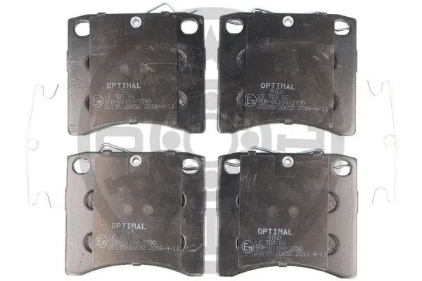 Brake Pad Set, disc brake (BP-09760)
