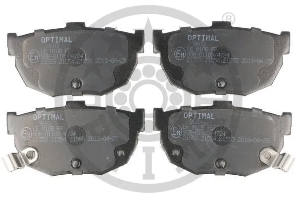 Brake Pad Set, disc brake (BP-09603)