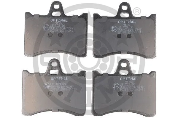 Brake Pad Set, disc brake (9175)
