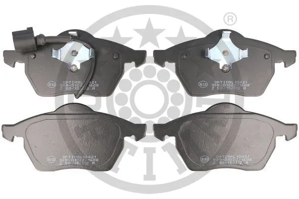 Brake Pad Set, disc brake (10421)