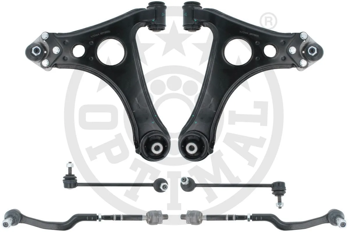 Control/Trailing Arm Kit, wheel suspension (G8-2004)