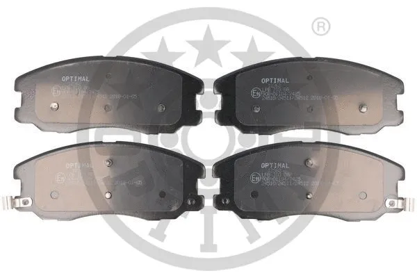 Brake Pad Set, disc brake (12362)