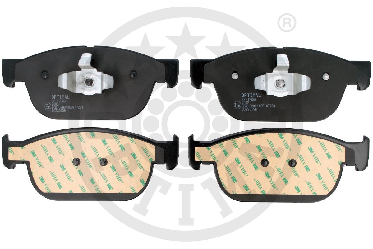 Brake Pad Set, disc brake (BP-12848)