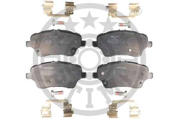 Brake Pad Set, disc brake (12632)