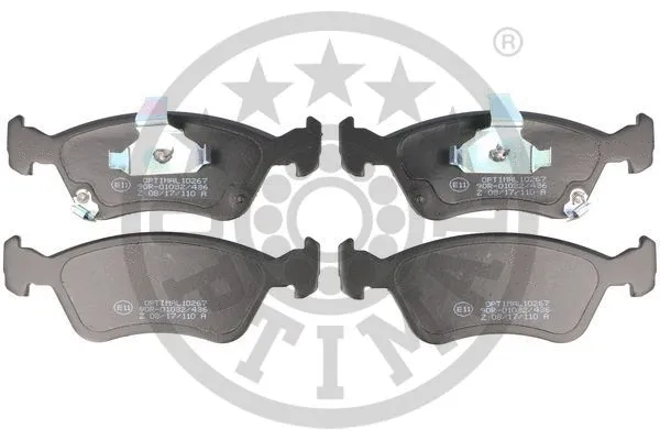 Brake Pad Set, disc brake (BP-10267)