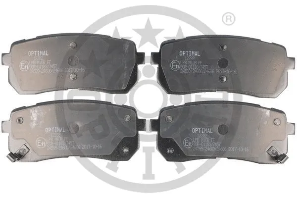 Brake Pad Set, disc brake (12282)