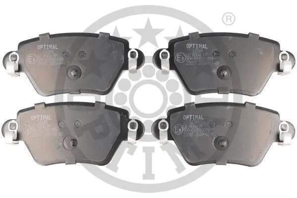 Brake Pad Set, disc brake (12249)