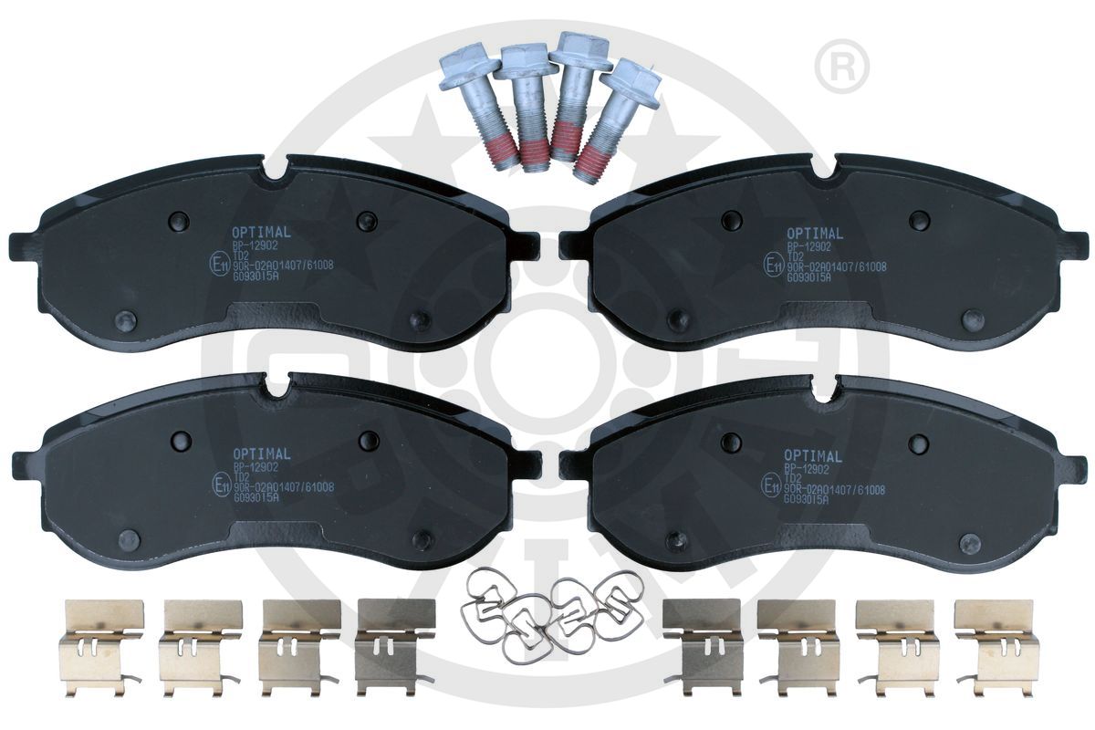 Brake Pad Set, disc brake (BP-12902)