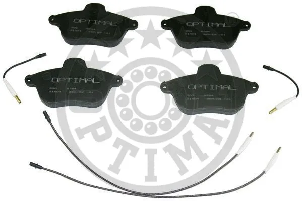 Brake Pad Set, disc brake (9784)