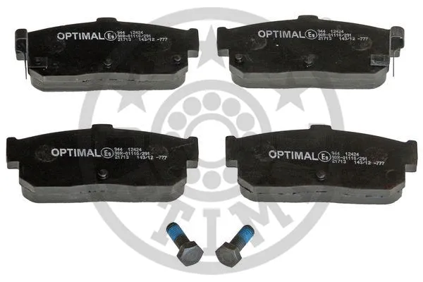 Brake Pad Set, disc brake (BP-12424)
