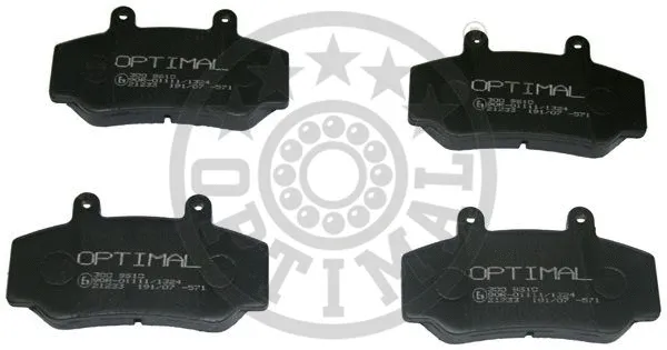 Brake Pad Set, disc brake (9610)