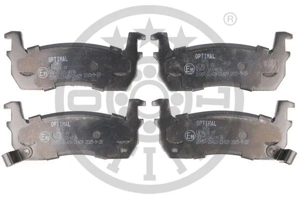 Brake Pad Set, disc brake (9456)