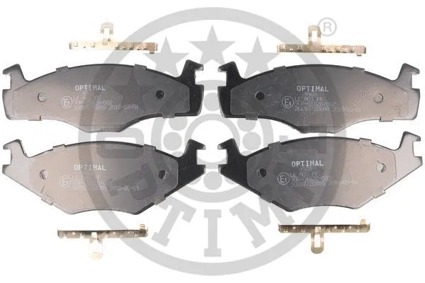 Brake Pad Set, disc brake (9968)