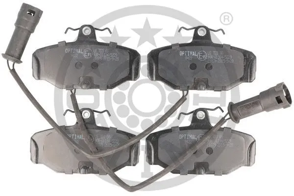 Brake Pad Set, disc brake (9422)