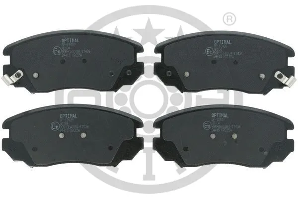 Brake Pad Set, disc brake (12409)