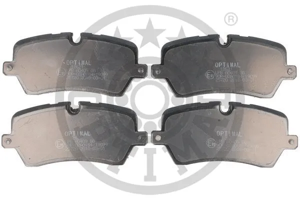 Brake Pad Set, disc brake (12621)