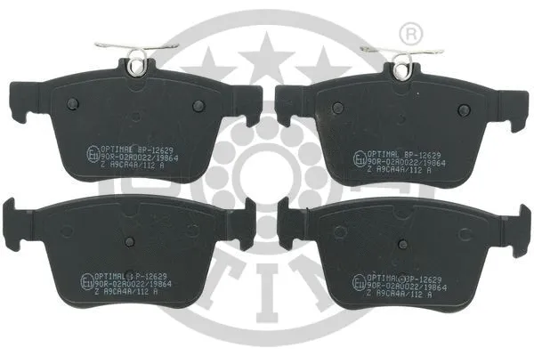 Brake Pad Set, disc brake (12629)