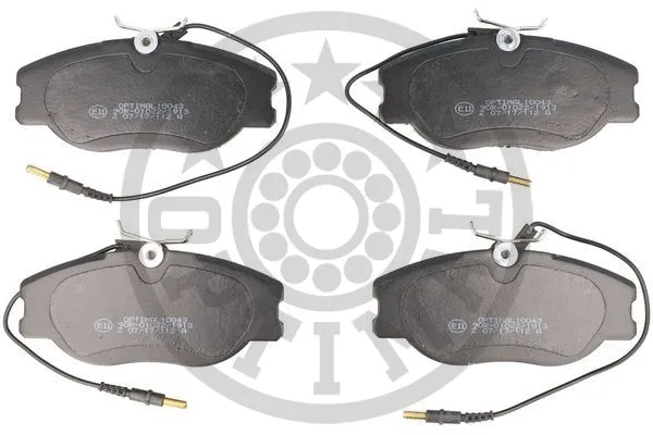 Brake Pad Set, disc brake (BP-10043)
