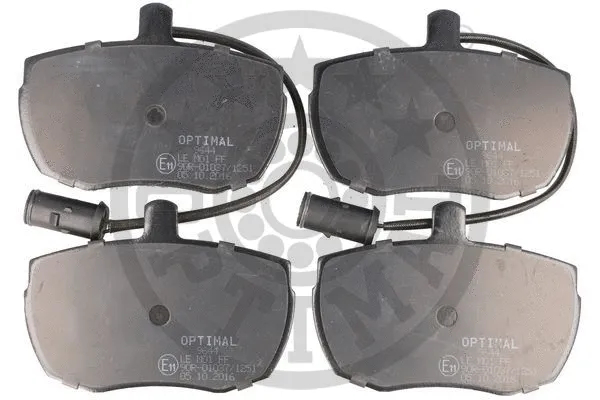 Brake Pad Set, disc brake (BP-09644)