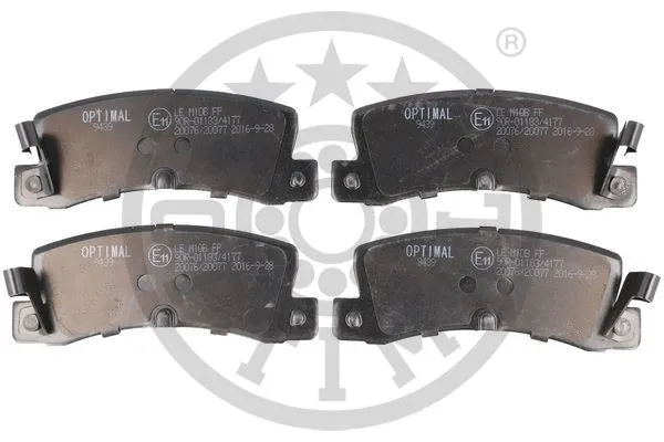 Brake Pad Set, disc brake (9439)