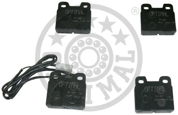 Brake Pad Set, disc brake (9847)