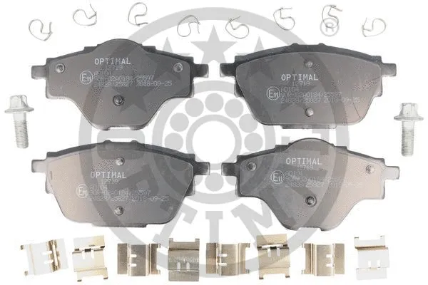 Brake Pad Set, disc brake (12719)