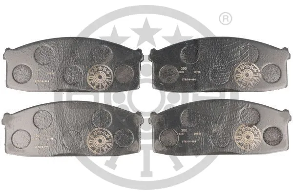Brake Pad Set, disc brake (9237)