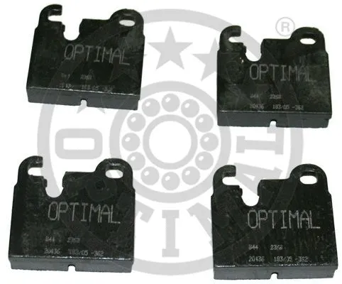 Brake Pad Set, disc brake (2369)