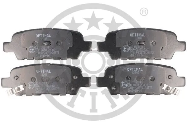 Brake Pad Set, disc brake (12348)