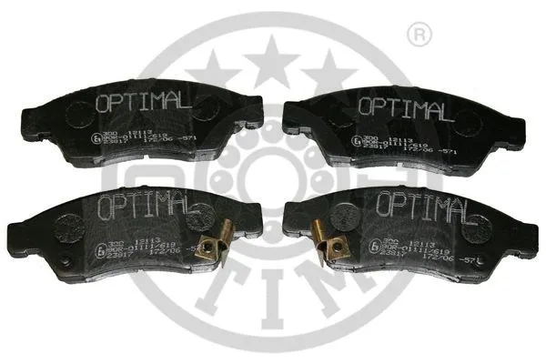 Brake Pad Set, disc brake (12113)