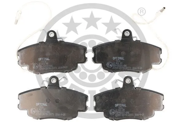 Brake Pad Set, disc brake (9416)