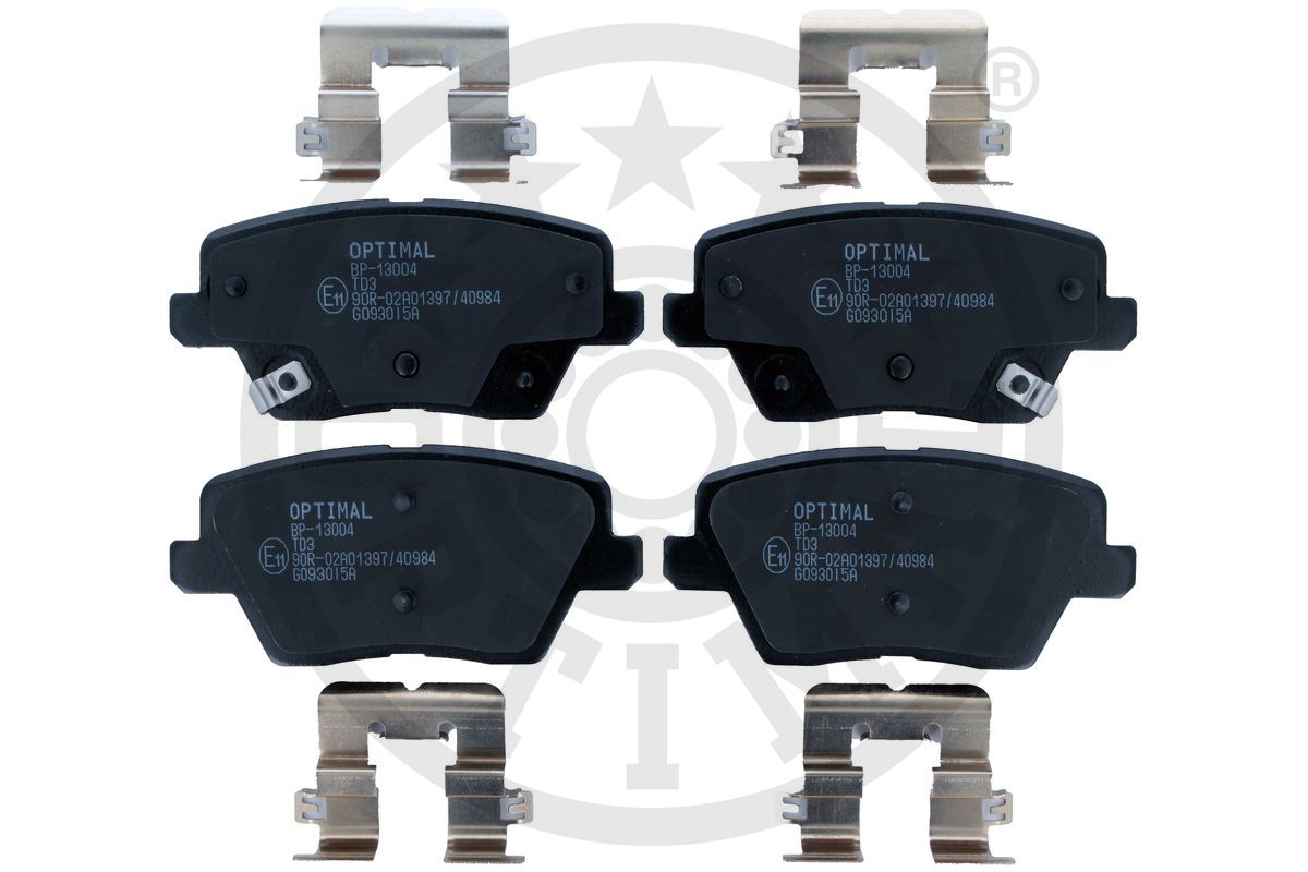 Brake Pad Set, disc brake (BP-13004)